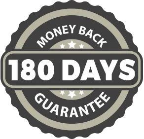 Prosta Peak 180-days guarantee badge